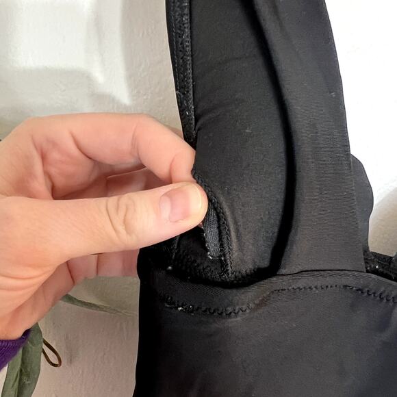 J. Crew Black Scalloped One Piece Swimsuit LAST CALL - Picture 7 of 7